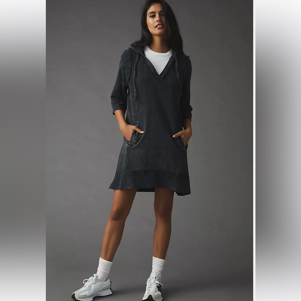 Daily Practice by Anthropologie Sport Hoodie‎ cotton Dress XXS athleisure travel